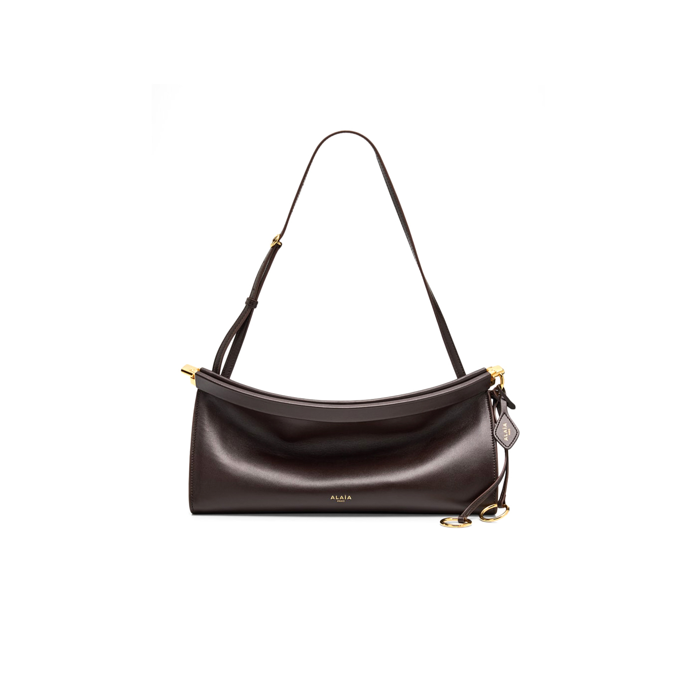 ALAÏA LE CLICK EAST WEST MEDIUM BAG IN CALFSKIN AA1S01430CA332 (30*14*9cm) 